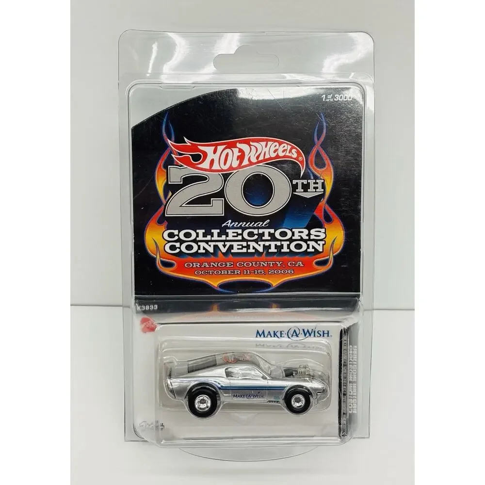 Hot Wheels 2006 Make A Wish Custom Mustang 20th Collectors Convention New